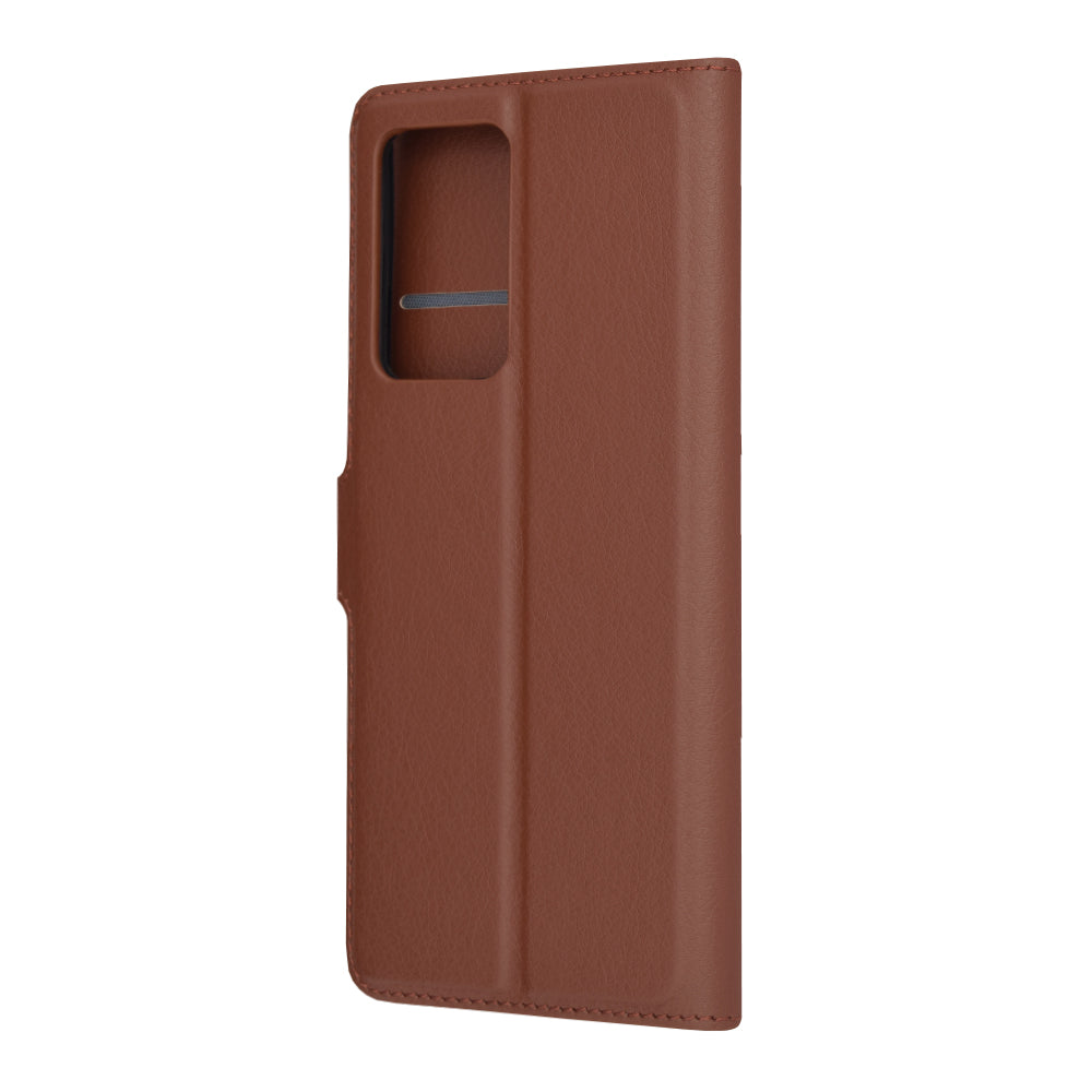 Husa de protectie Techsuit Leather Folio compatibila cu Samsung Galaxy Note 20 Ultra 5G, acoperire spate, maro
