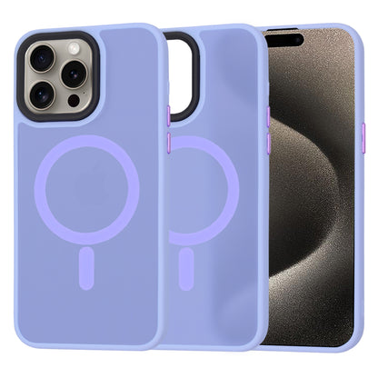 Husa de protectie Techsuit HaloFrost Series compatibila cu Apple iPhone 15 Pro Max , acoperire spate, mov deschis