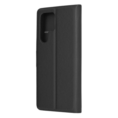 Husa de protectie Techsuit Leather Folio compatibila cu Samsung Galaxy S22 Ultra 5G, acoperire spate, negru