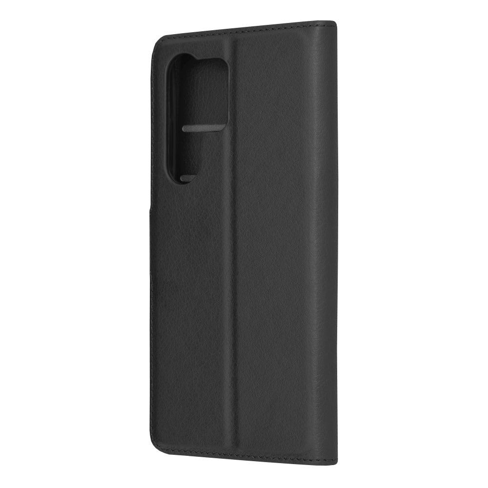 Husa de protectie Techsuit Leather Folio compatibila cu Samsung Galaxy S23 Ultra, acoperire spate, negru