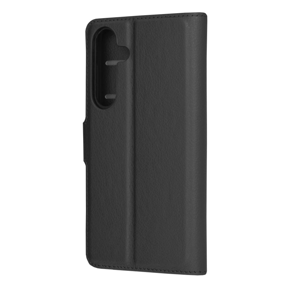 Husa de protectie Techsuit Leather Folio compatibila cu Samsung Galaxy S24, acoperire spate, negru