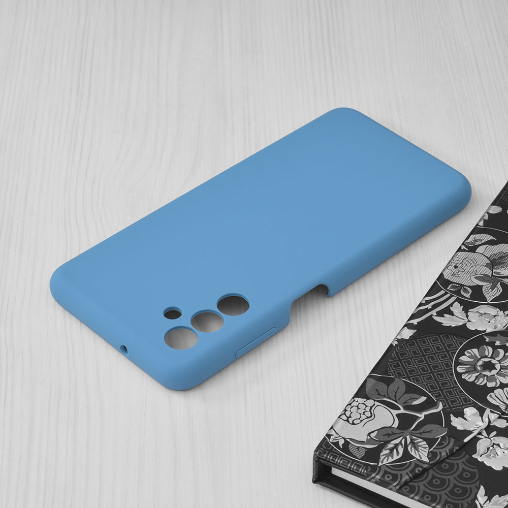 Husa de protectie Techsuit Soft Edge Silicone compatibila cu Samsung Galaxy A13 5G, acoperire spate, albastru deschis
