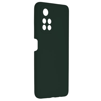 Husa de protectie Techsuit Soft Edge Silicone compatibila cu Xiaomi Poco M4 Pro 5G, acoperire spate, verde inchis