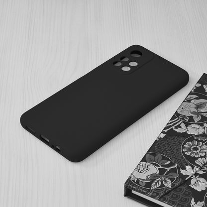 Husa de protectie Techsuit Soft Edge Silicone compatibila cu Xiaomi Poco M4 Pro 5G, acoperire spate, negru