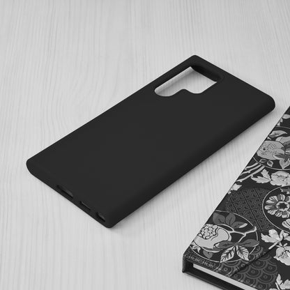 Husa de protectie Techsuit Soft Edge Silicone compatibila cu Samsung Galaxy S22 Ultra, acoperire spate, negru