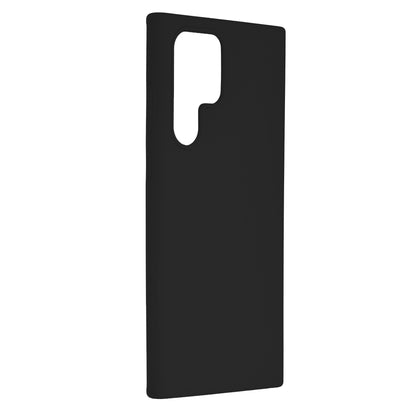 Husa de protectie Techsuit Soft Edge Silicone compatibila cu Samsung Galaxy S22 Ultra, acoperire spate, negru