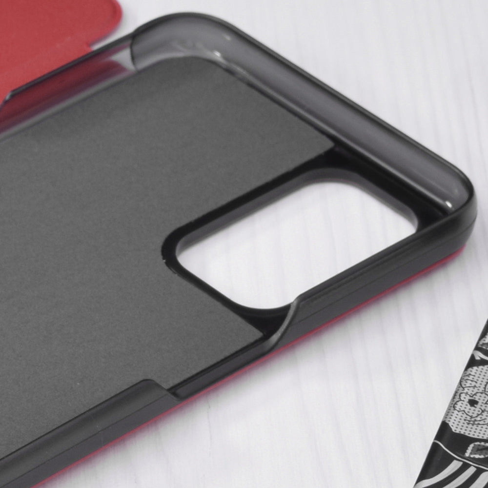 Husa de protectie Techsuit eFold Series compatibila cu Oppo 754 5G, acoperire spate, rosu
