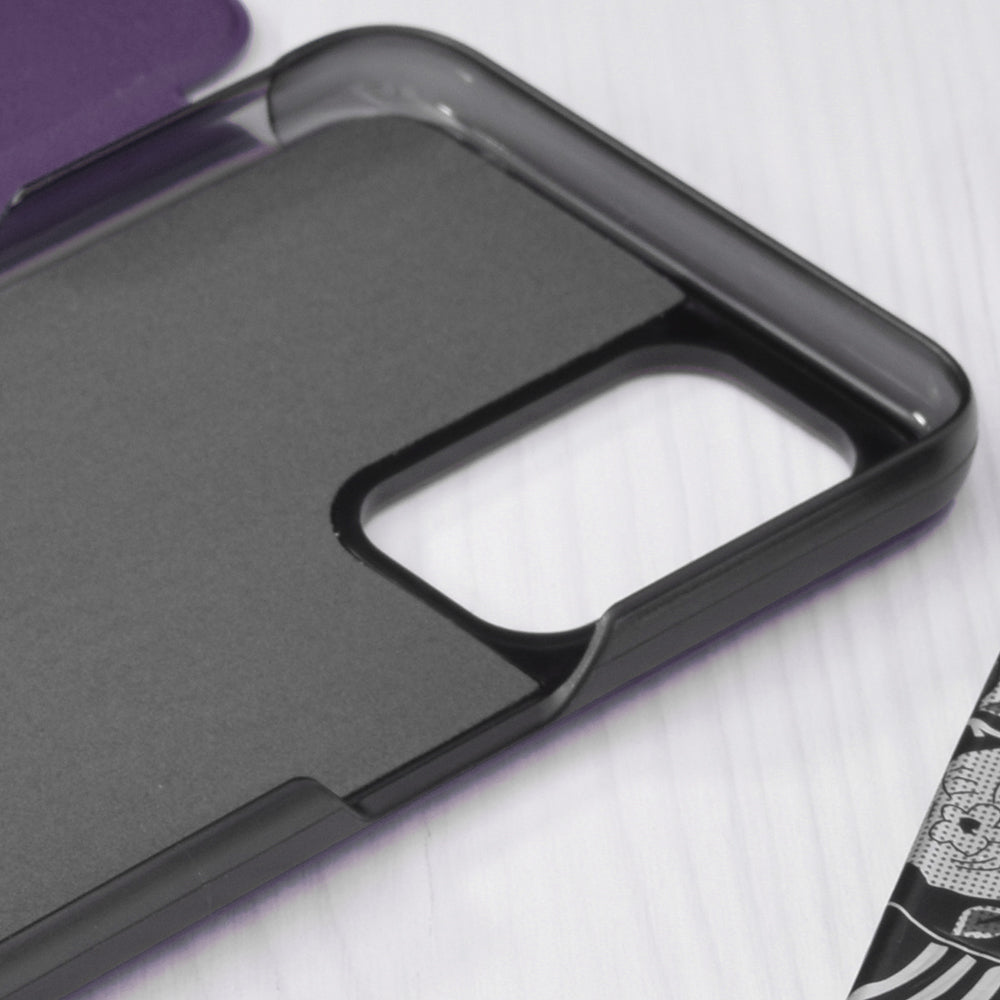 Husa de protectie Techsuit eFold Series compatibila cu OnePlus Nord N200 5G, acoperire spate, mov