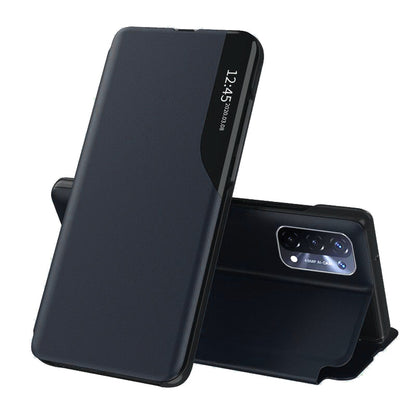 Husa de protectie Techsuit eFold Series compatibila cu Oppo 754 5G, acoperire spate, albastru