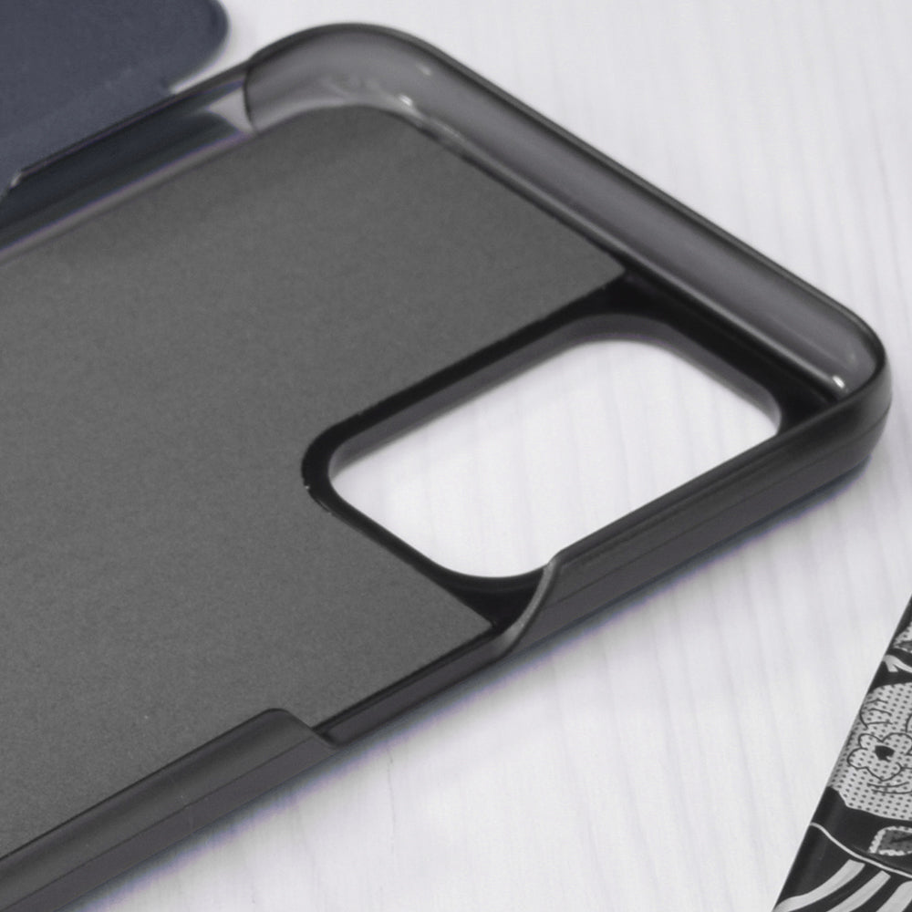 Husa de protectie Techsuit eFold Series compatibila cu Oppo 754 5G, acoperire spate, albastru