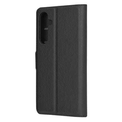 Husa de protectie Techsuit Leather Folio compatibila cu Samsung Galaxy S23 FE, acoperire spate, negru