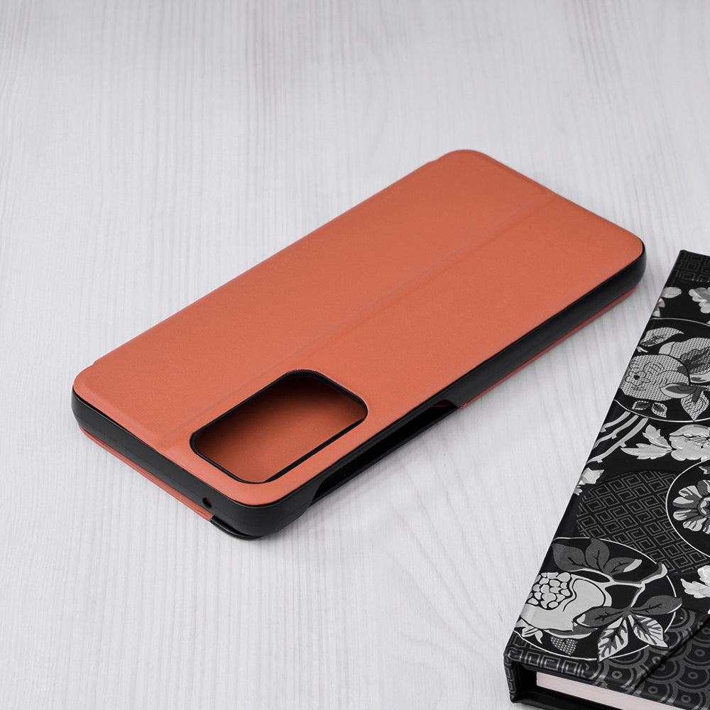 Husa de protectie Techsuit eFold Series compatibila cu Samsung Galaxy A34 5G, acoperire spate, oranj