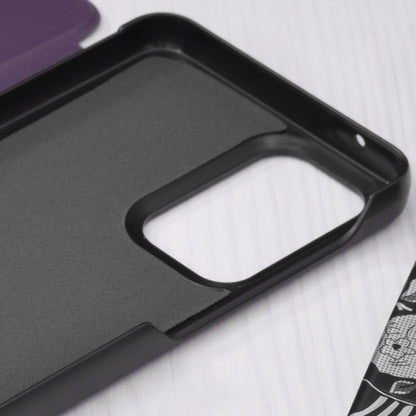 Husa de protectie Techsuit eFold Series compatibila cu Samsung Galaxy A34 5G, acoperire spate, mov
