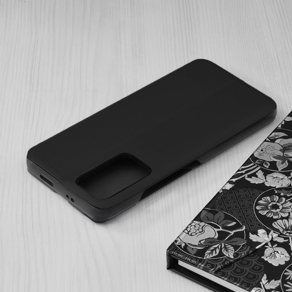 Husa de protectie Techsuit eFold Series compatibila cu Xiaomi Poco M4 Pro 5G, acoperire spate, negru
