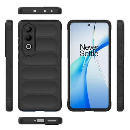 Husa de protectie Techsuit Magic Shield compatibila cu OnePlus Nord CE4, acoperire spate, albastru inchis