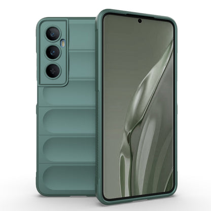 Husa de protectie Techsuit Magic Shield compatibila cu Realme C65, acoperire spate, verde