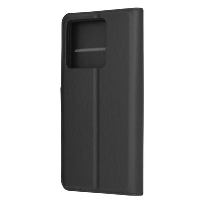 Husa de protectie Techsuit Leather Folio compatibila cu Xiaomi 13T, acoperire spate, negru