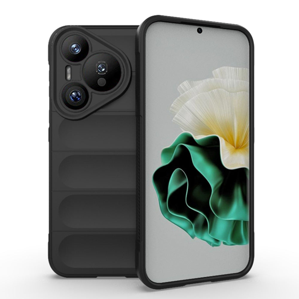 Husa de protectie Techsuit Magic Shield compatibila cu Huawei Pura 70, acoperire spate, negru