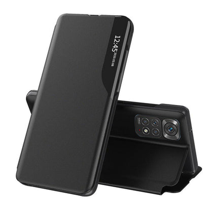 Husa de protectie Techsuit eFold Series compatibila cu Xiaomi Redmi Note 11S, acoperire spate, negru