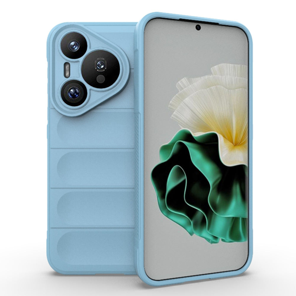 Husa de protectie Techsuit Magic Shield compatibila cu Huawei Pura 70, acoperire spate, albastru inchis