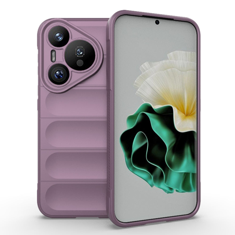 Husa de protectie Techsuit Magic Shield compatibila cu Huawei Pura 70, acoperire spate, mov