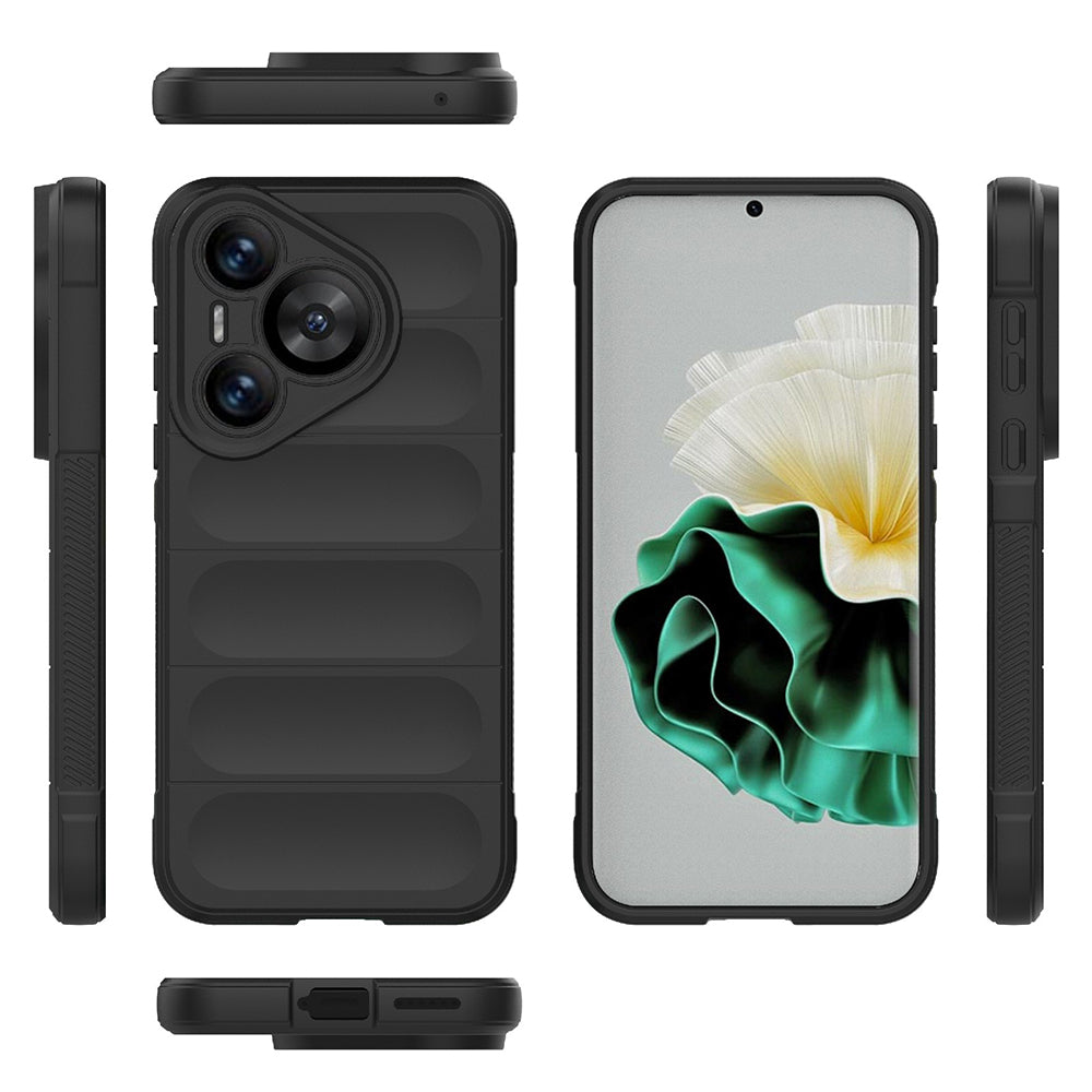 Husa de protectie Techsuit Magic Shield compatibila cu Huawei Pura 70, acoperire spate, mov