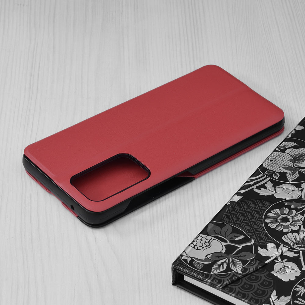 Husa de protectie Techsuit eFold Series compatibila cu Samsung Galaxy A53 5G, acoperire spate, rosu
