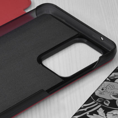 Husa de protectie Techsuit eFold Series compatibila cu Samsung Galaxy A53 5G, acoperire spate, rosu