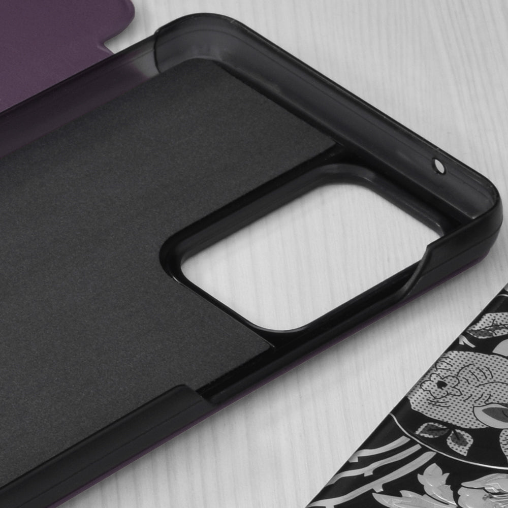 Husa de protectie Techsuit eFold Series compatibila cu Samsung Galaxy A53 5G, acoperire spate, mov