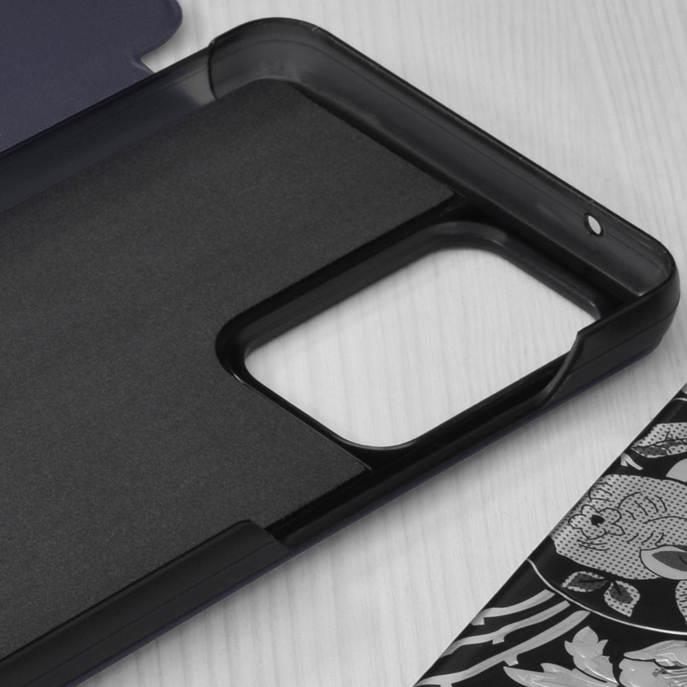 Husa de protectie Techsuit eFold Series compatibila cu Samsung Galaxy A53 5G, acoperire spate, albastru