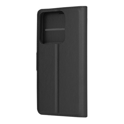 Husa de protectie Techsuit Leather Folio compatibila cu Xiaomi 14, acoperire spate, negru