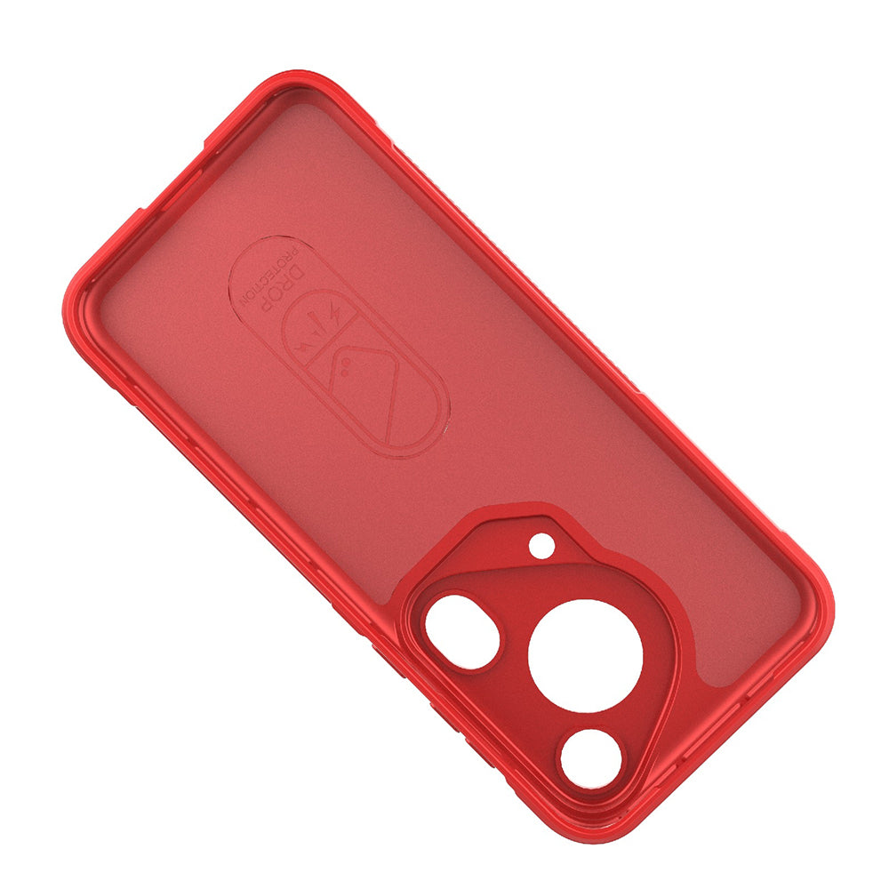 Husa de protectie Techsuit Magic Shield compatibila cu Huawei Pura 70 Ultra, acoperire spate, visiniu