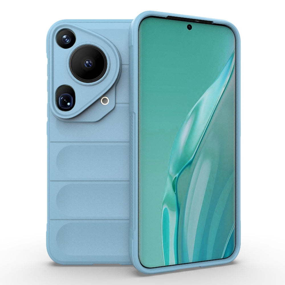 Husa de protectie Techsuit Magic Shield compatibila cu Huawei Pura 70 Ultra, acoperire spate, albastru inchis