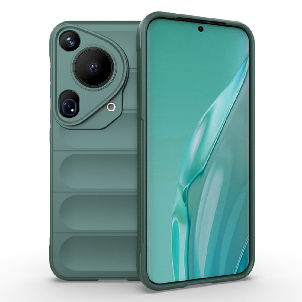 Husa de protectie Techsuit Magic Shield compatibila cu Huawei Pura 70 Ultra, acoperire spate, verde