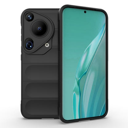 Husa de protectie Techsuit Magic Shield compatibila cu Huawei Pura 70 Ultra, acoperire spate, negru