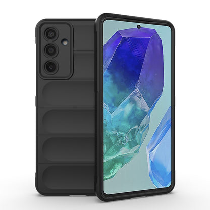 Husa de protectie Techsuit Magic Shield compatibila cu Samsung Galaxy M55, acoperire spate, negru