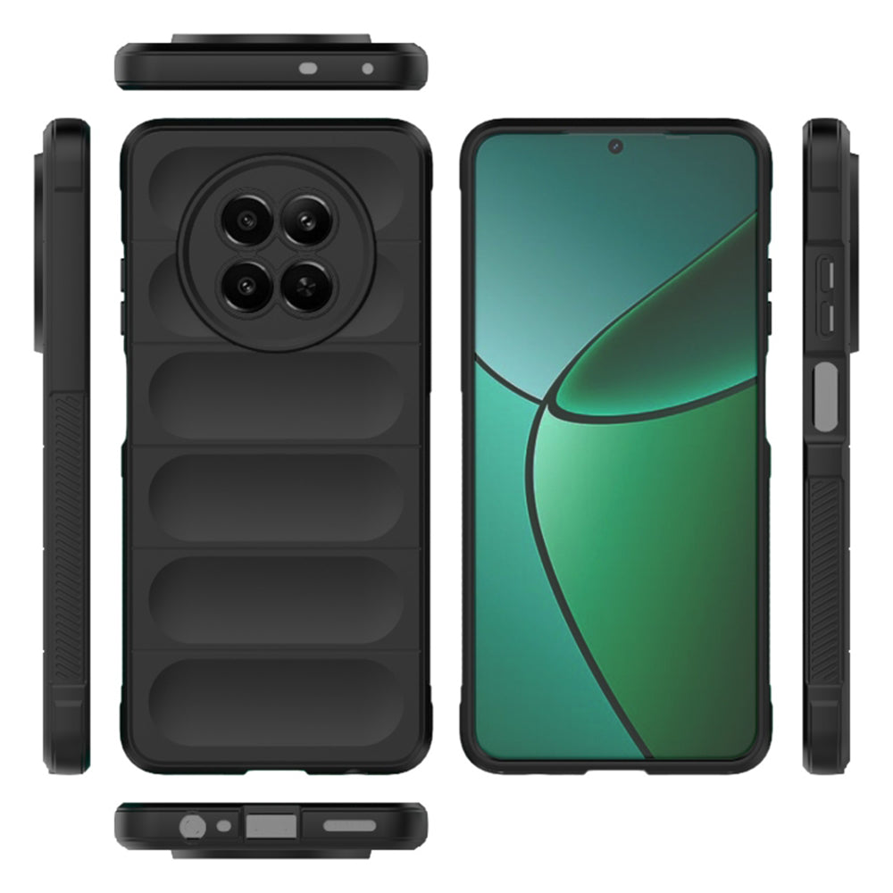 Husa de protectie Techsuit Magic Shield compatibila cu Realme 12x, acoperire spate, rosu