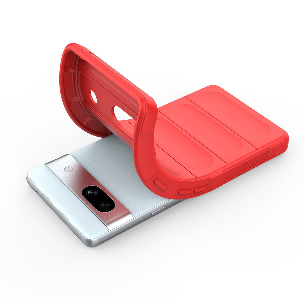 Husa de protectie Techsuit Magic Shield compatibila cu Google Pixel 8a, acoperire spate, negru