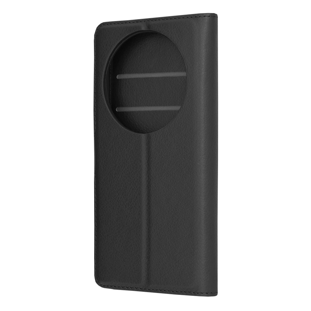 Husa de protectie Techsuit Leather Folio compatibila cu Xiaomi 14 Ultra, acoperire spate, negru