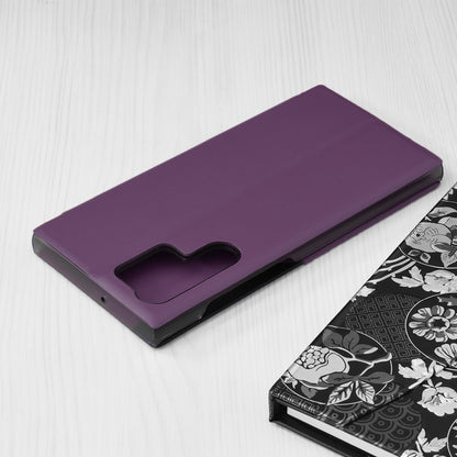 Husa de protectie Techsuit eFold Series compatibila cu Samsung Galaxy S22 Ultra, acoperire spate, mov