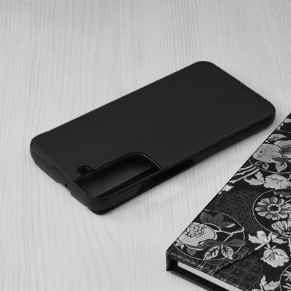 Husa de protectie Techsuit eFold Series compatibila cu Samsung Galaxy S22 Plus, acoperire spate, negru