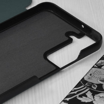 Husa de protectie Techsuit eFold Series compatibila cu Samsung Galaxy S22, acoperire spate, verde inchis