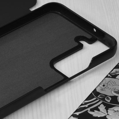 Husa de protectie Techsuit eFold Series compatibila cu Samsung Galaxy S22, acoperire spate, negru