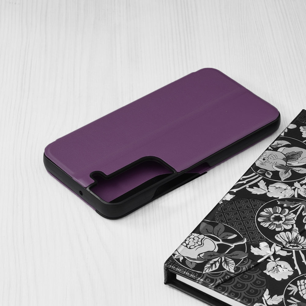 Husa de protectie Techsuit eFold Series compatibila cu Samsung Galaxy S22, acoperire spate, mov