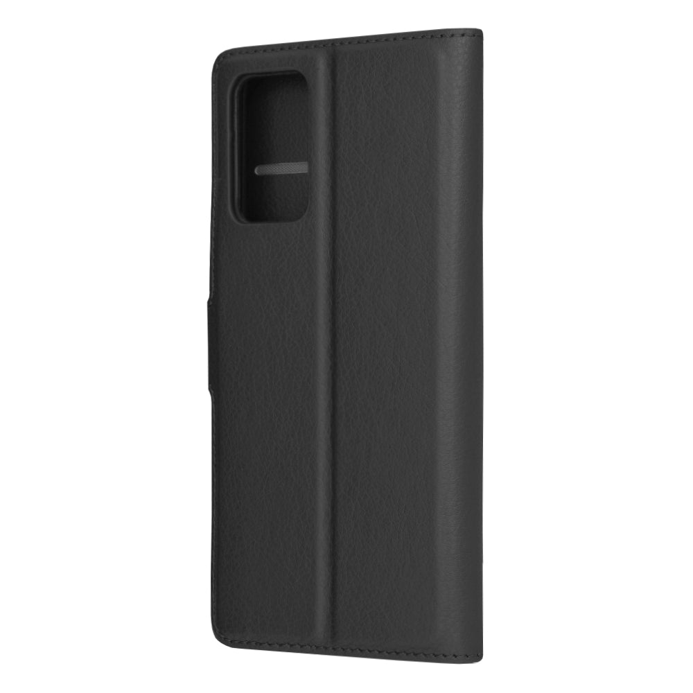 Husa de protectie Techsuit Leather Folio compatibila cu Xiaomi Redmi 10, acoperire spate, negru