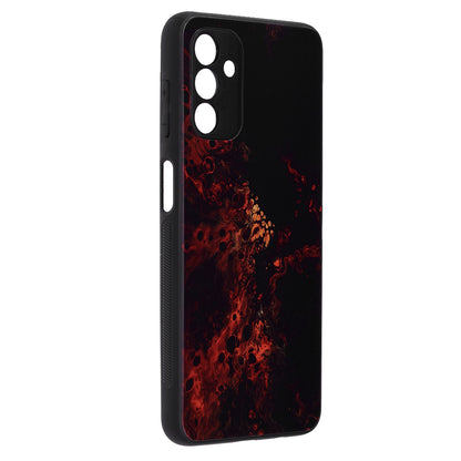 Husa de protectie Techsuit Glaze Series compatibila cu Samsung Galaxy A13 5G, acoperire spate, Red Nebula