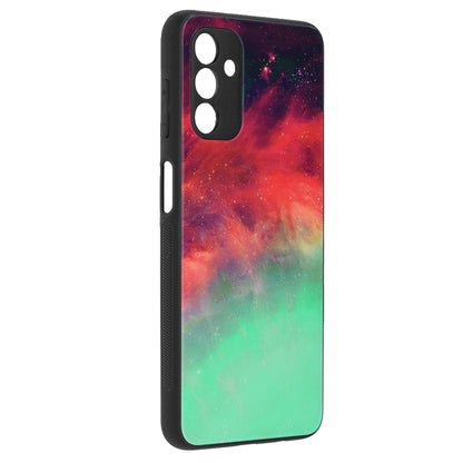 Husa de protectie Techsuit Glaze Series compatibila cu Samsung Galaxy A13 4G, acoperire spate, Blue Nebula