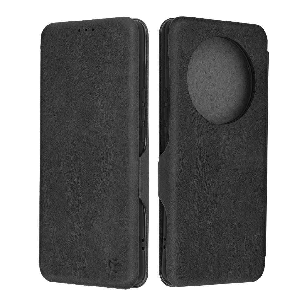 Husa de protectie Techsuit Safe Wallet Plus compatibila cu Honor Magic5 Lite, acoperire spate, verde