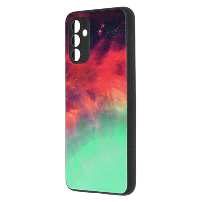 Husa de protectie Techsuit Glaze Series compatibila cu Samsung Galaxy A13 4G, acoperire spate, Blue Nebula