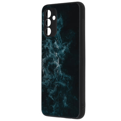 Husa de protectie Techsuit Glaze Series compatibila cu Samsung Galaxy A12, acoperire spate, Red Nebula